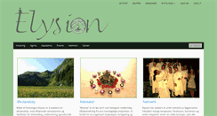 Desktop Screenshot of elysion.org